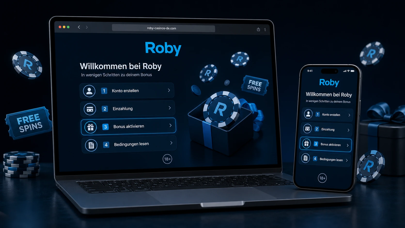 Roby Casino Willkommensbonus