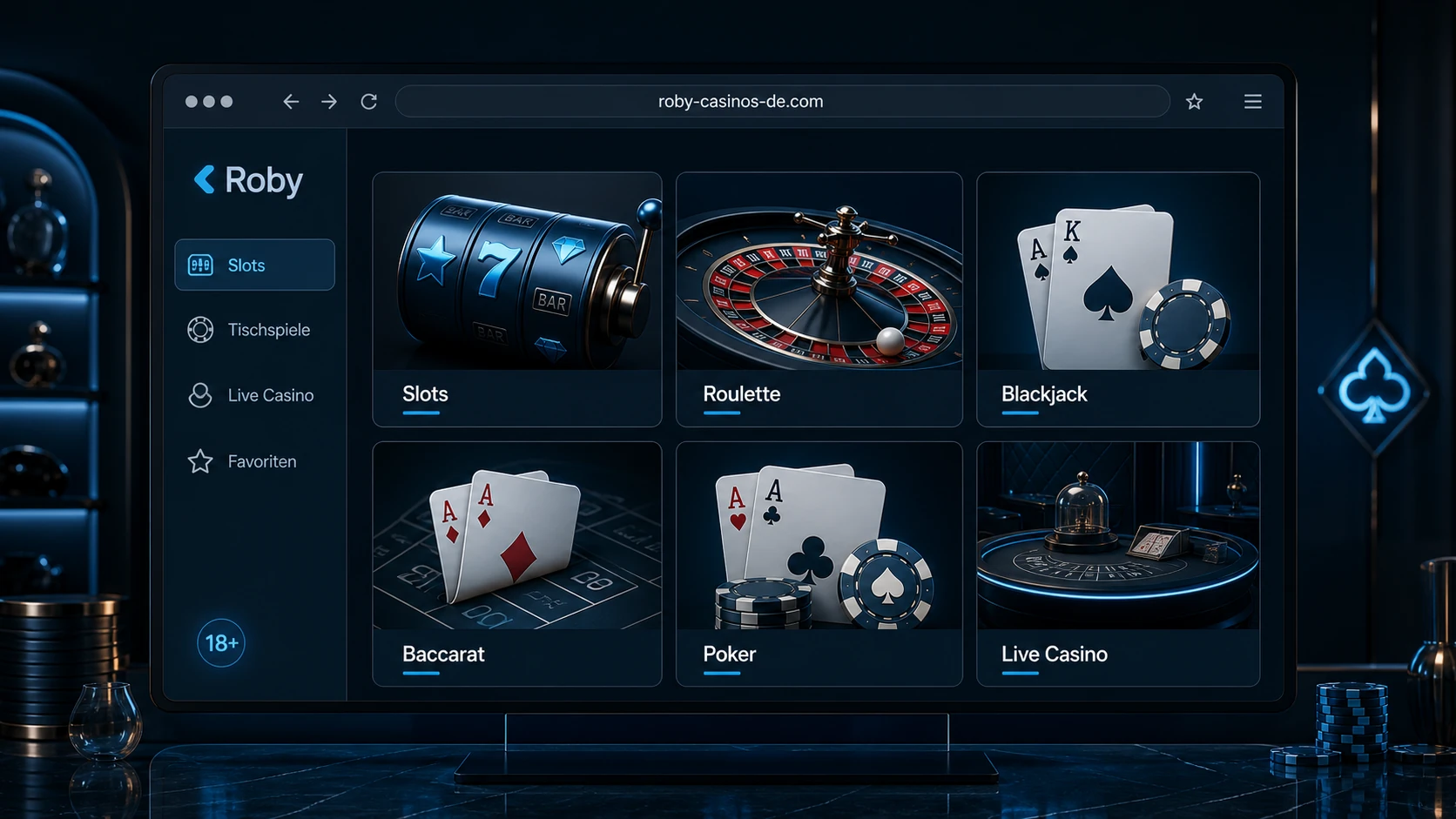 Roby Casino Spiele